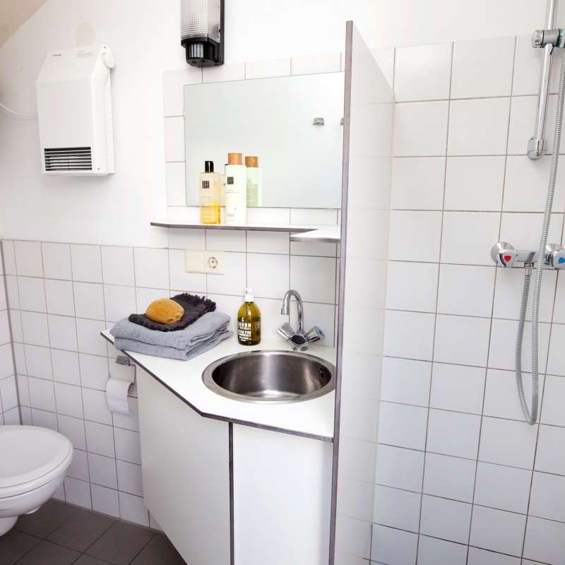 Emplacement confort avec sanitaires privés